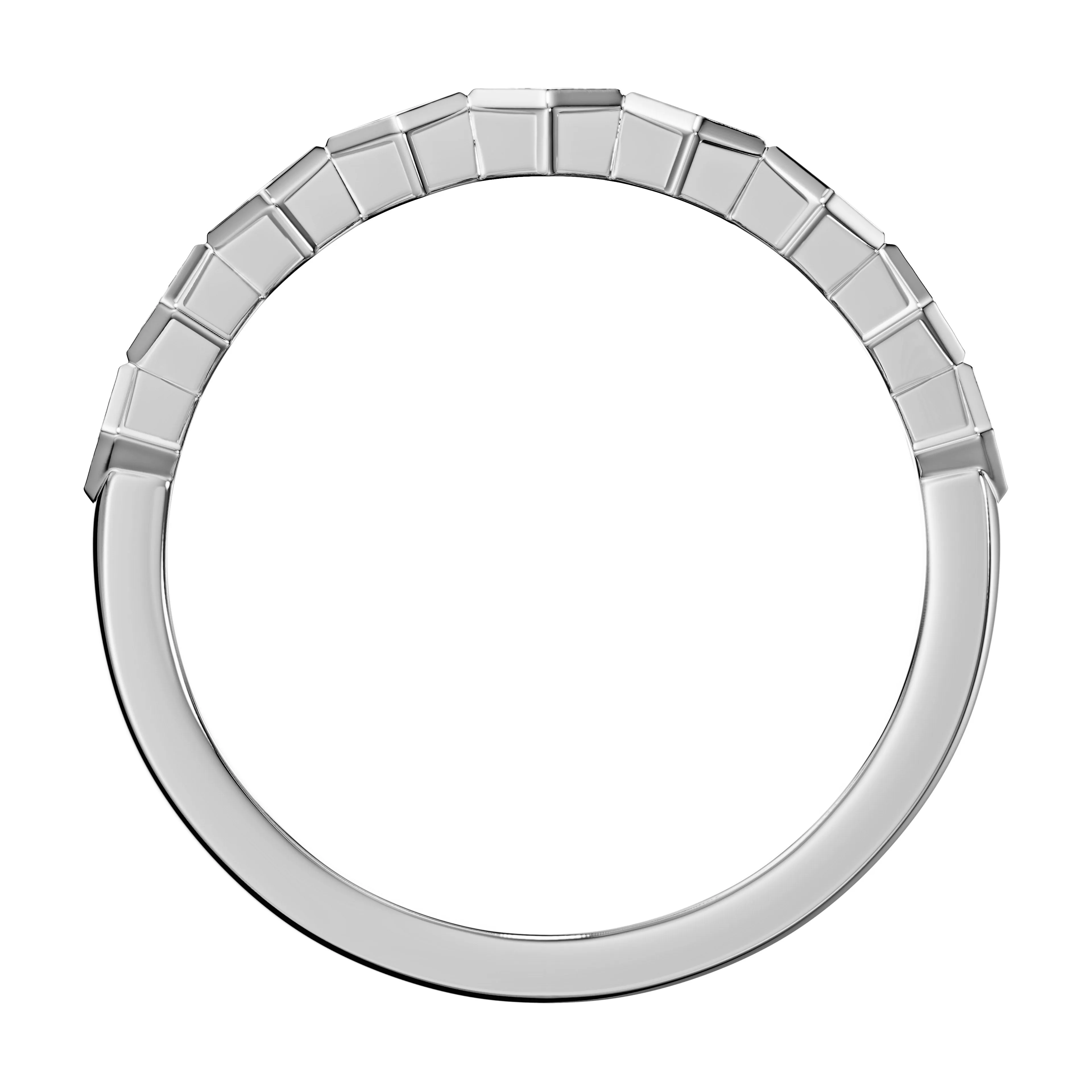 Geometric Wedding Band