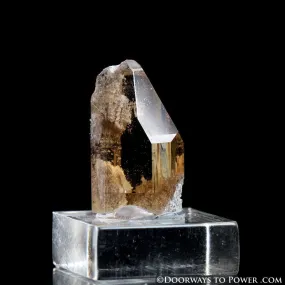 Golden Topaz Terminated Crystal Specimen A    Quality