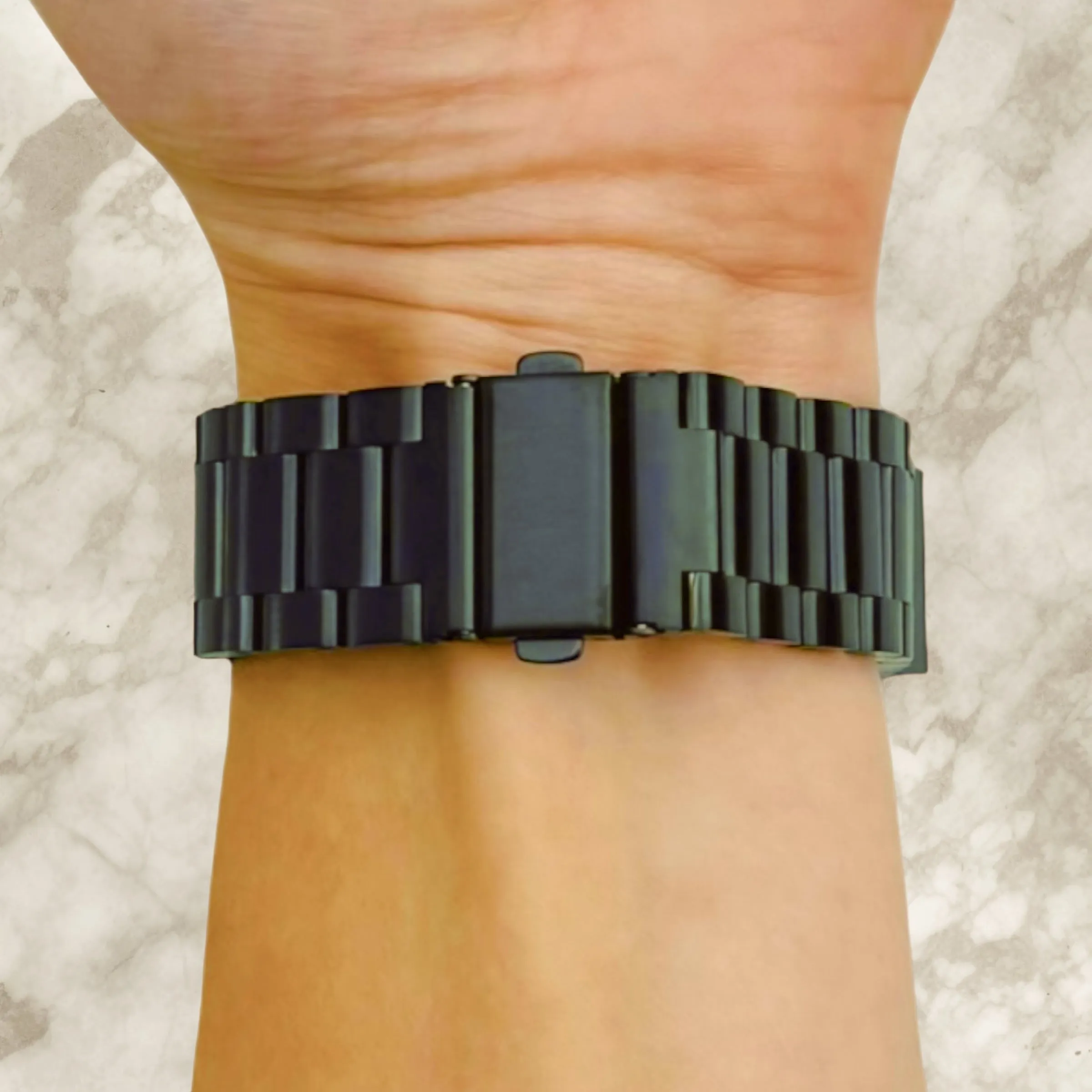 Google Pixel Watch 3 (45mm) Stainless Steel Link Watch Strap