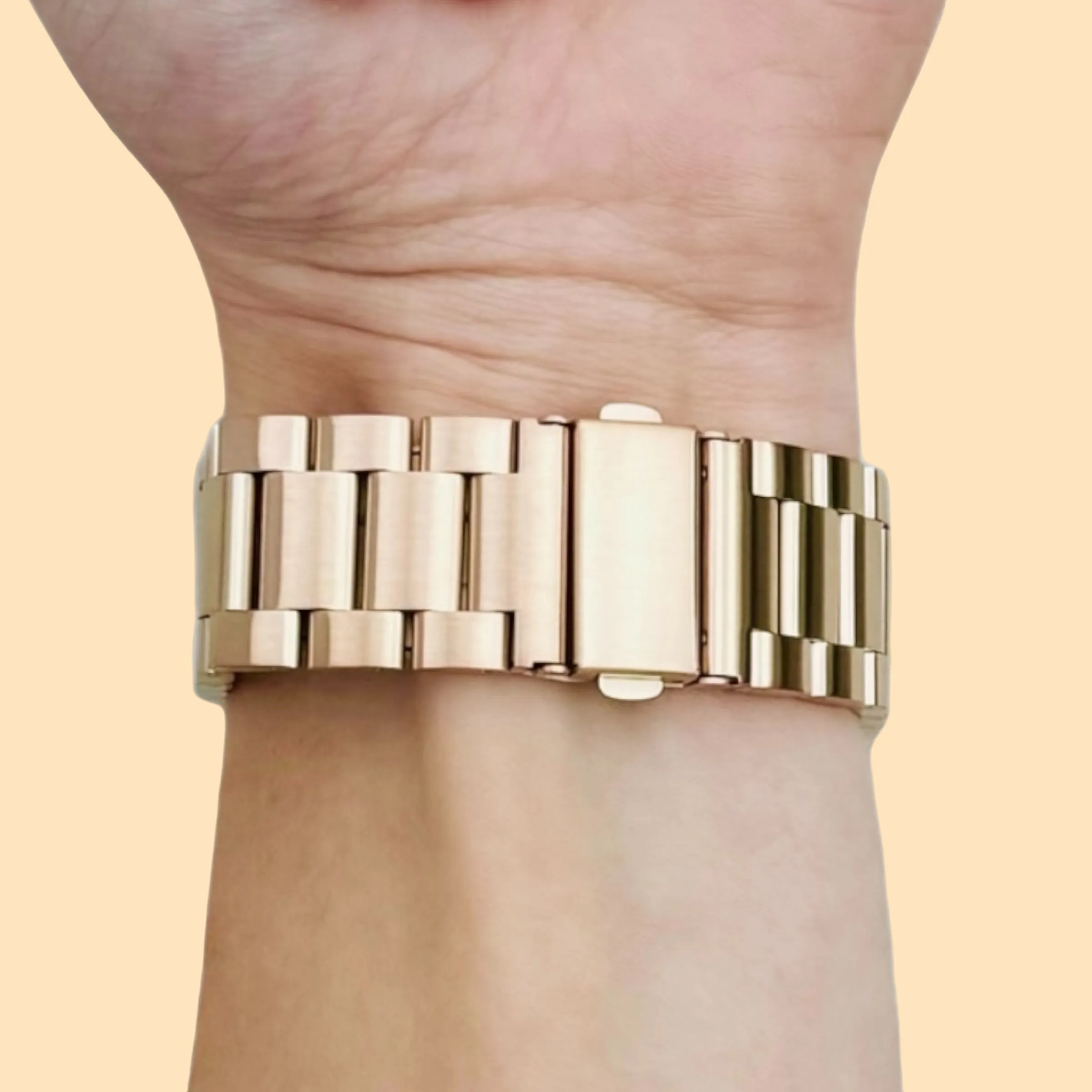 Google Pixel Watch 3 (45mm) Stainless Steel Link Watch Strap