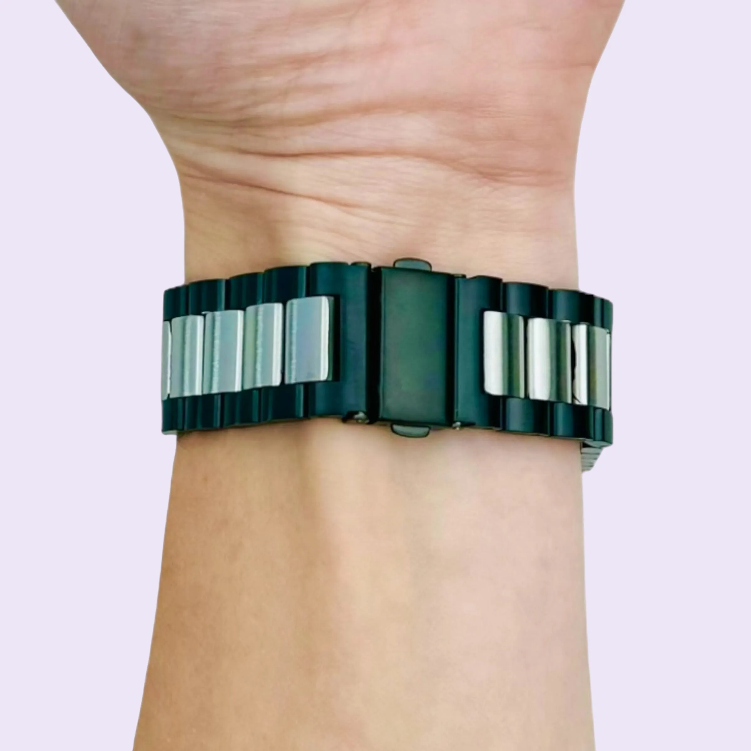 Google Pixel Watch 3 (45mm) Stainless Steel Link Watch Strap