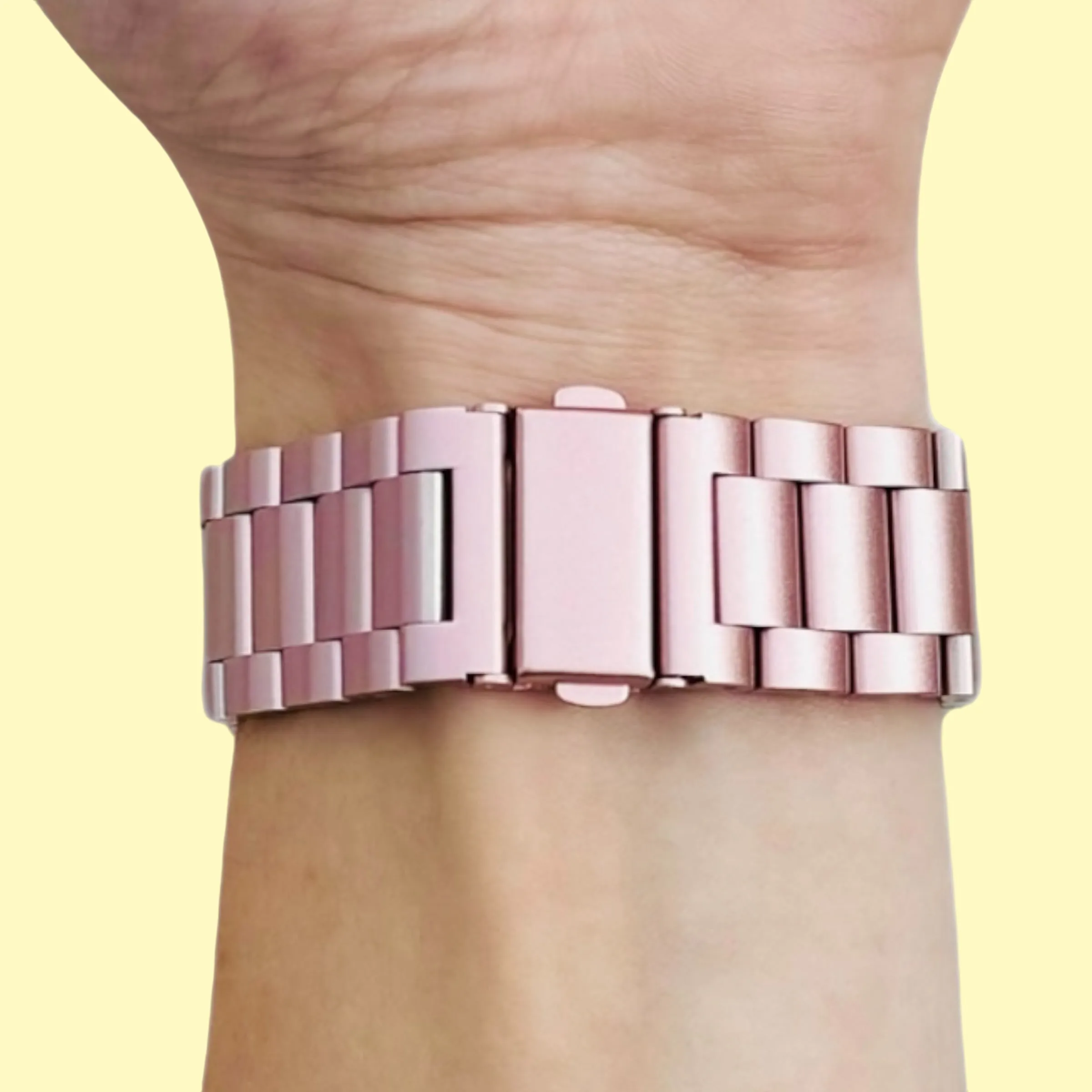 Google Pixel Watch 3 (45mm) Stainless Steel Link Watch Strap