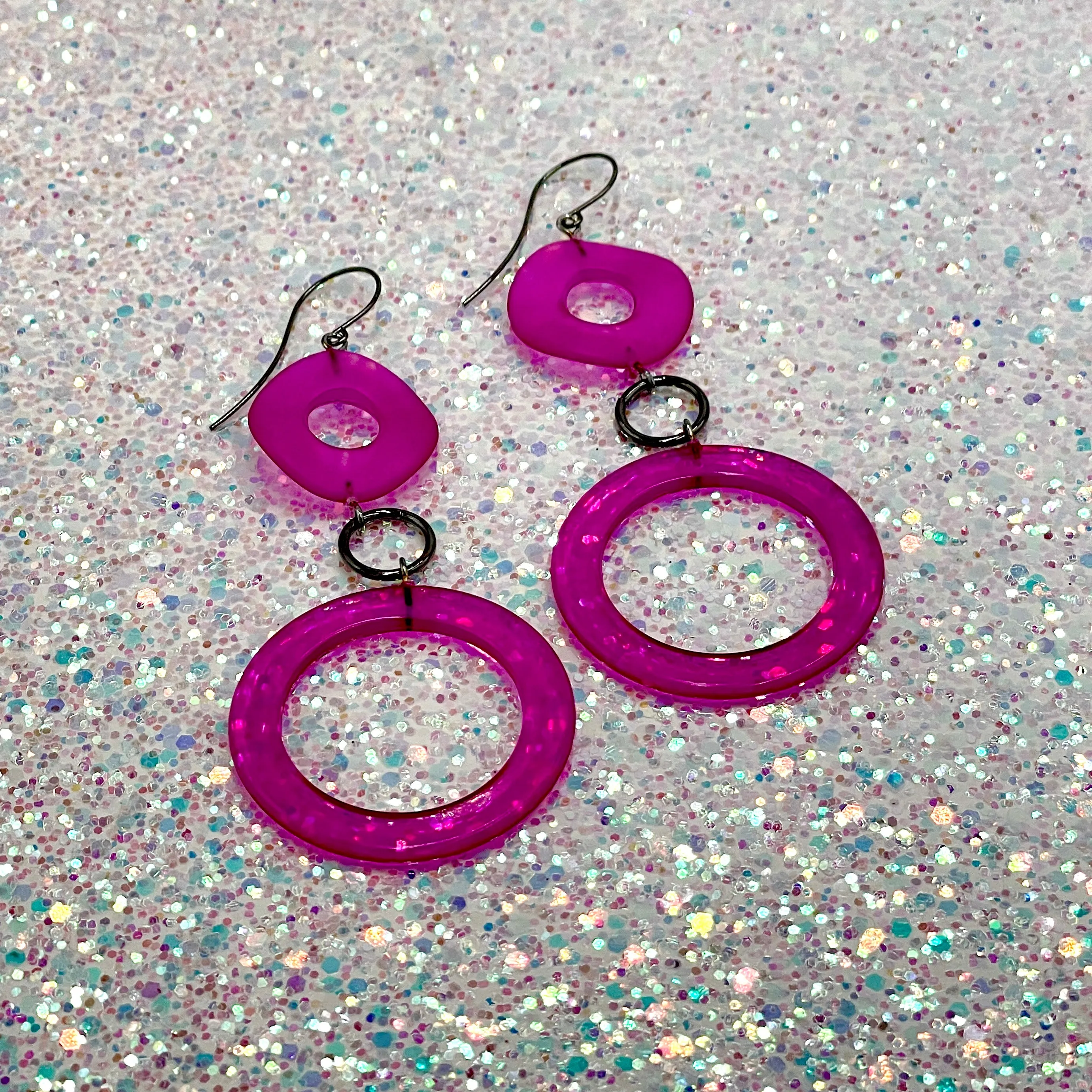 Hot Pink Olivia Earrings