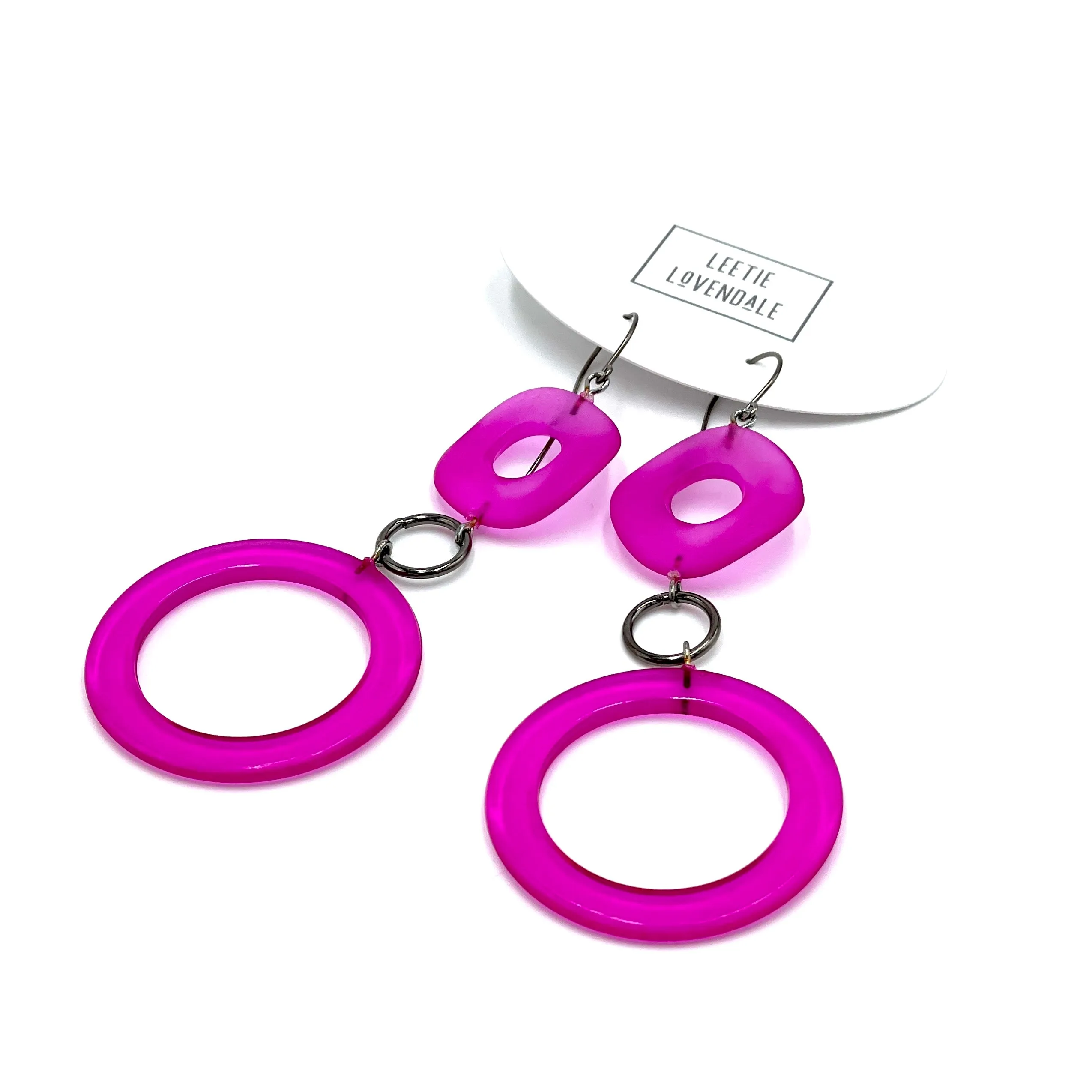 Hot Pink Olivia Earrings