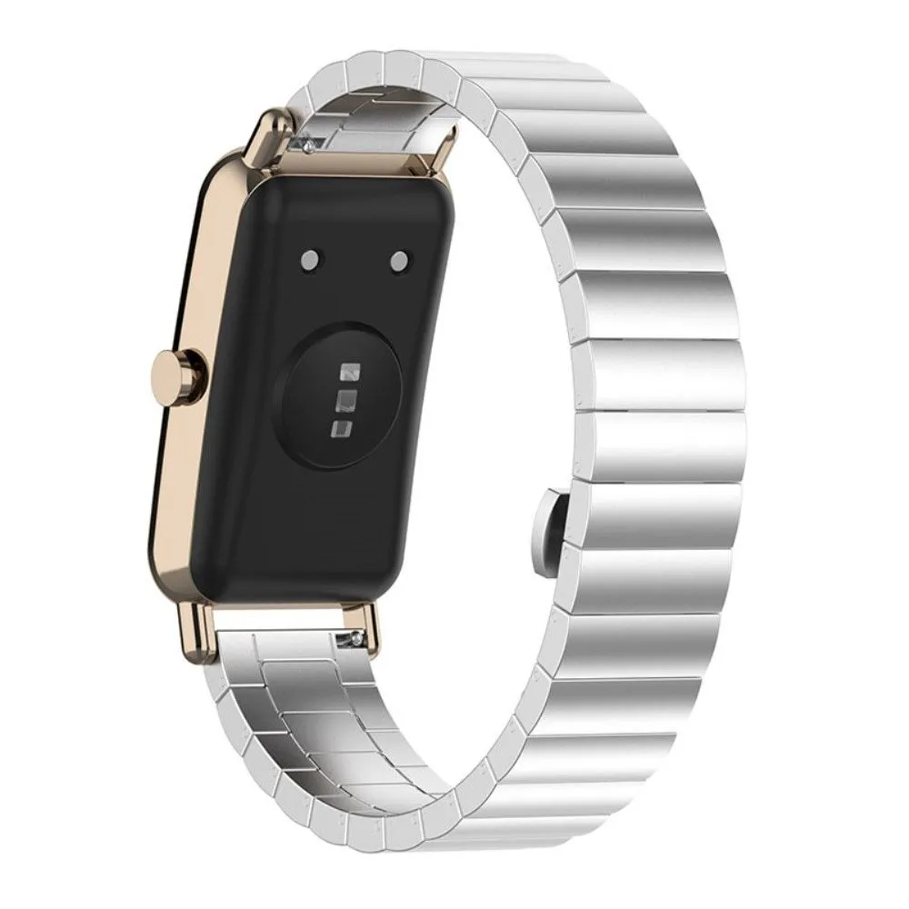 Huawei Watch Fit Mini single bead loop watch strap - Silver