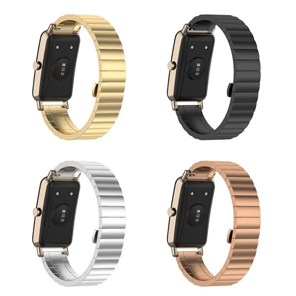 Huawei Watch Fit Mini single bead loop watch strap - Silver