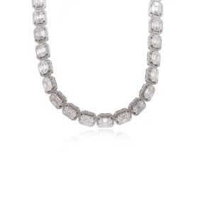 Illusion Diamond Necklace