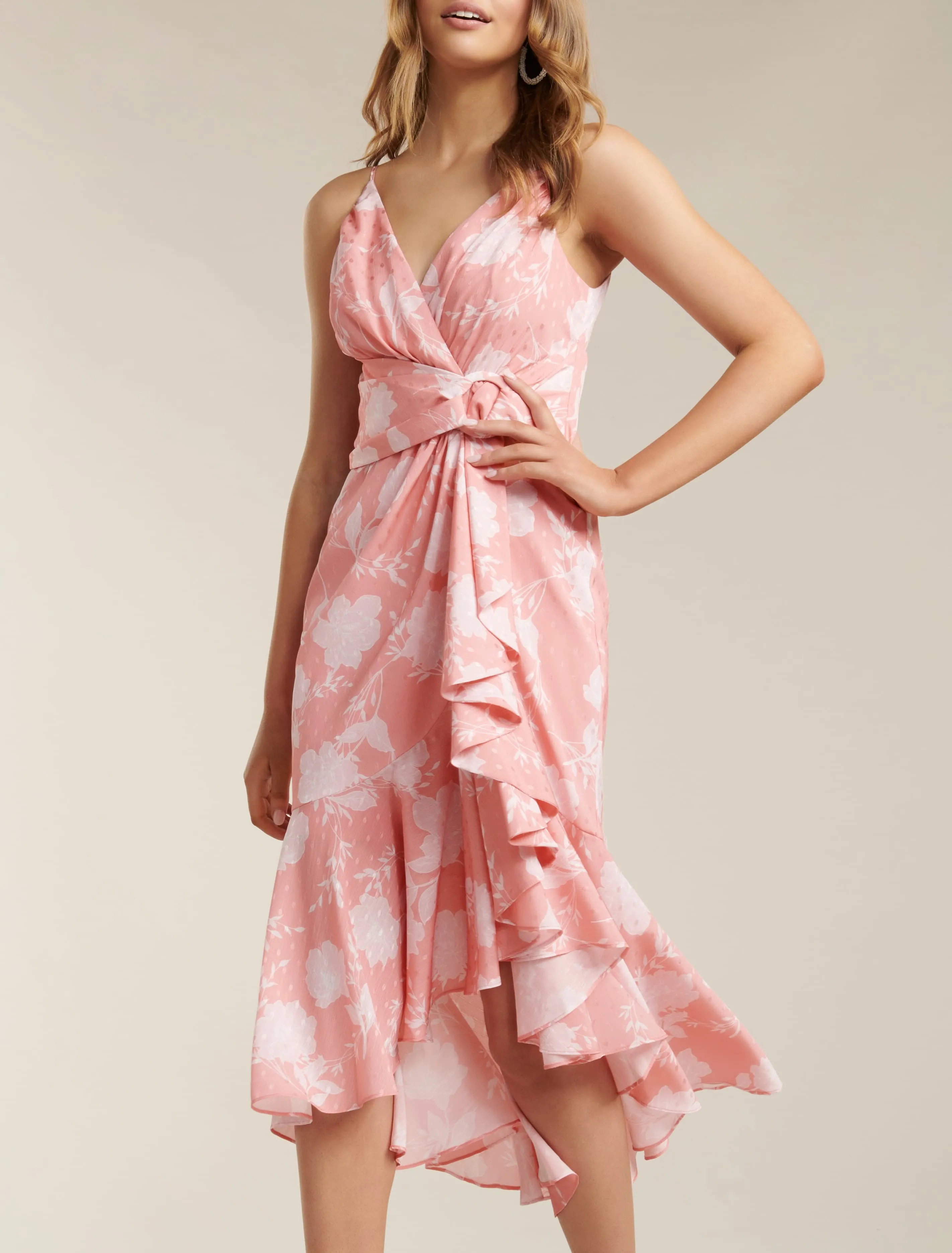 Ivy Waterfall Midi Dress