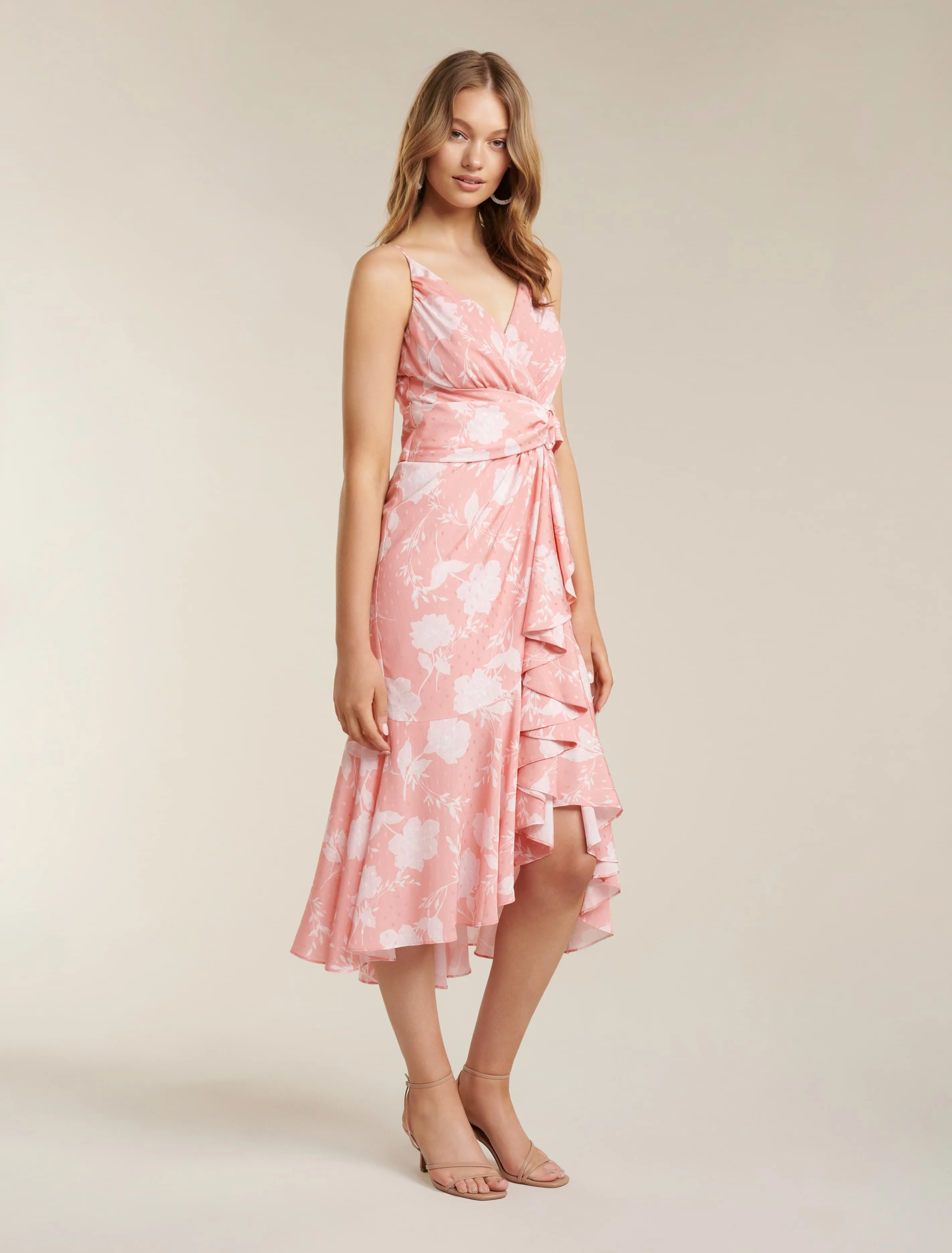 Ivy Waterfall Midi Dress