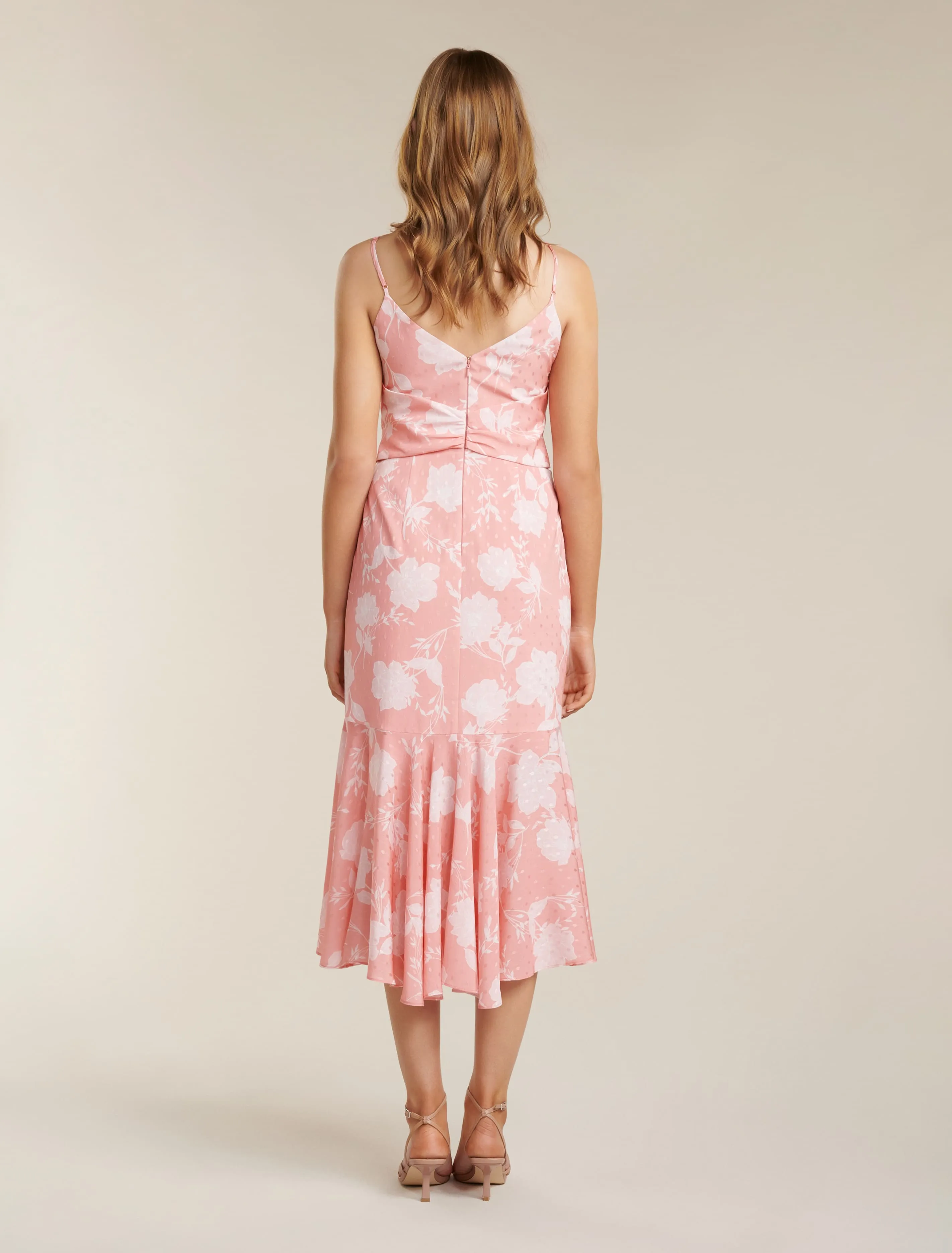 Ivy Waterfall Midi Dress