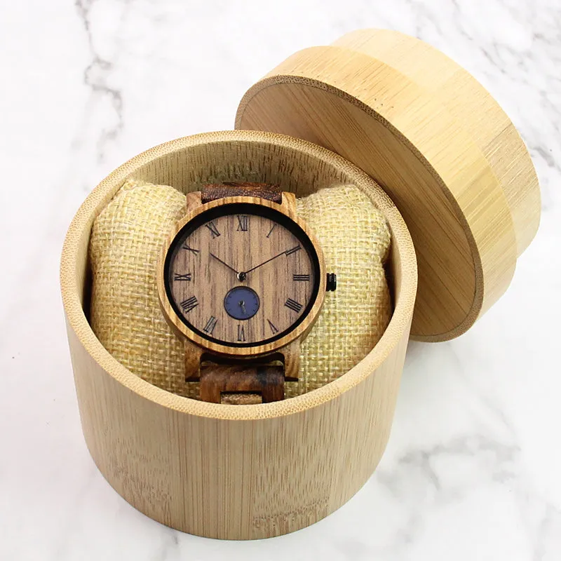 Jupiter Wood Watch | Zebrawood