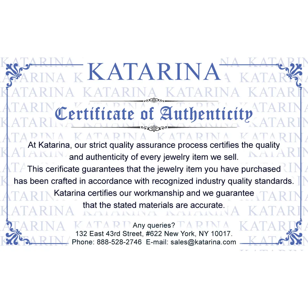 KATARINA 1/6 cttw Diamond Wedding Band