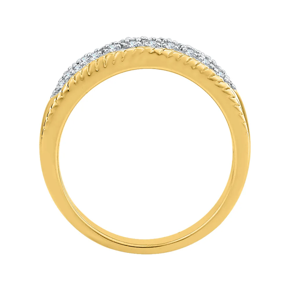 KATARINA 1/6 cttw Diamond Wedding Band
