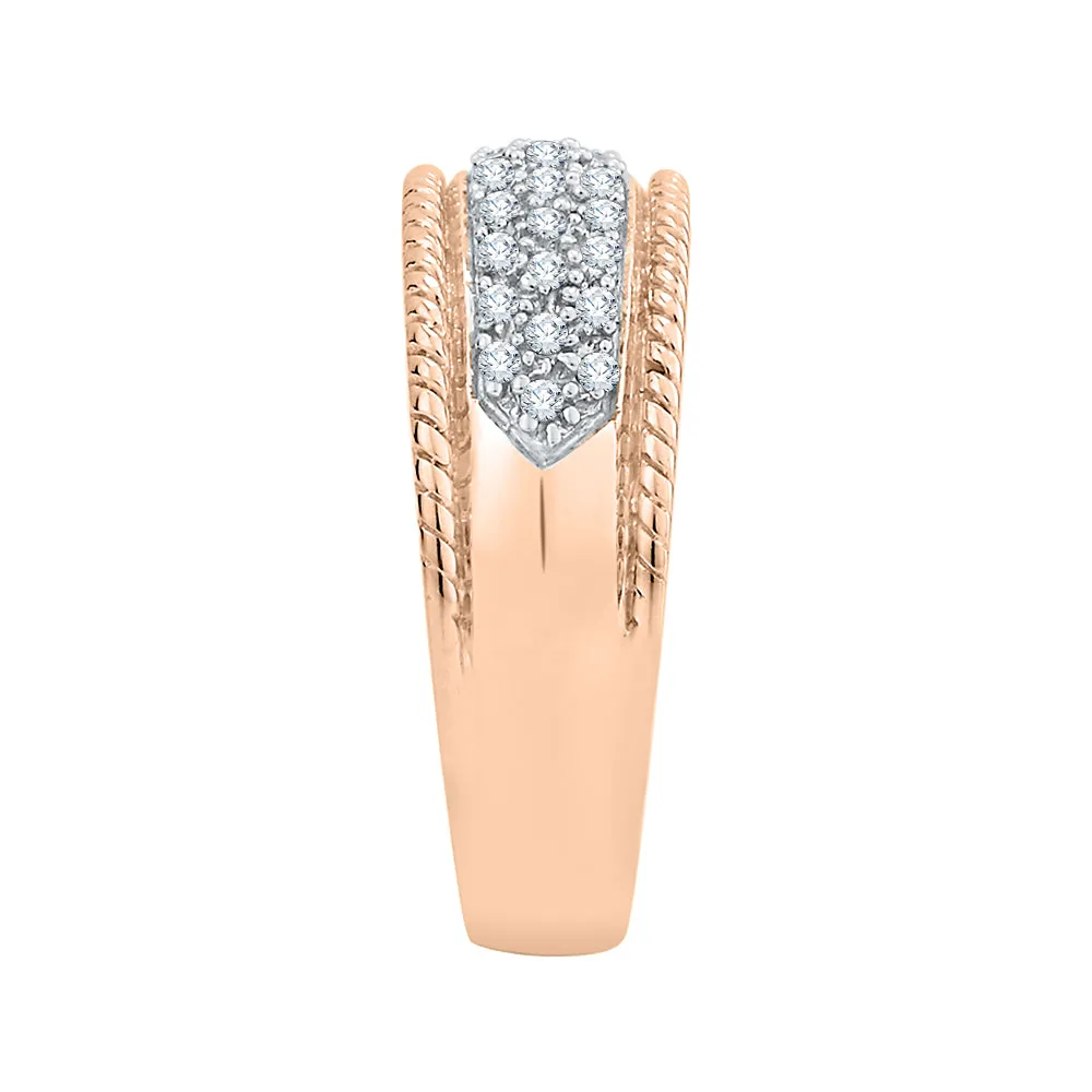 KATARINA 1/6 cttw Diamond Wedding Band