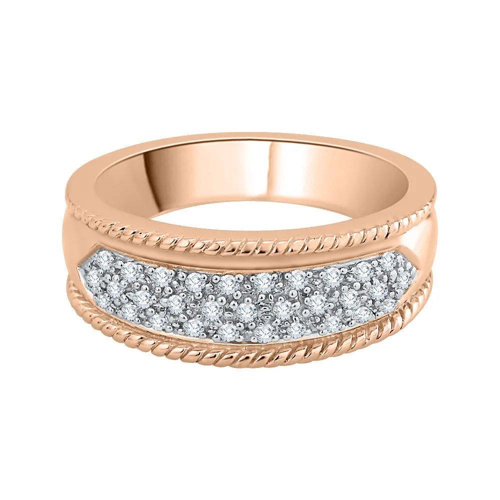 KATARINA 1/6 cttw Diamond Wedding Band