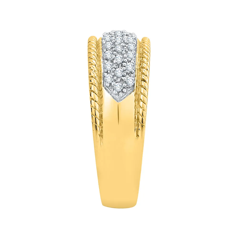 KATARINA 1/6 cttw Diamond Wedding Band