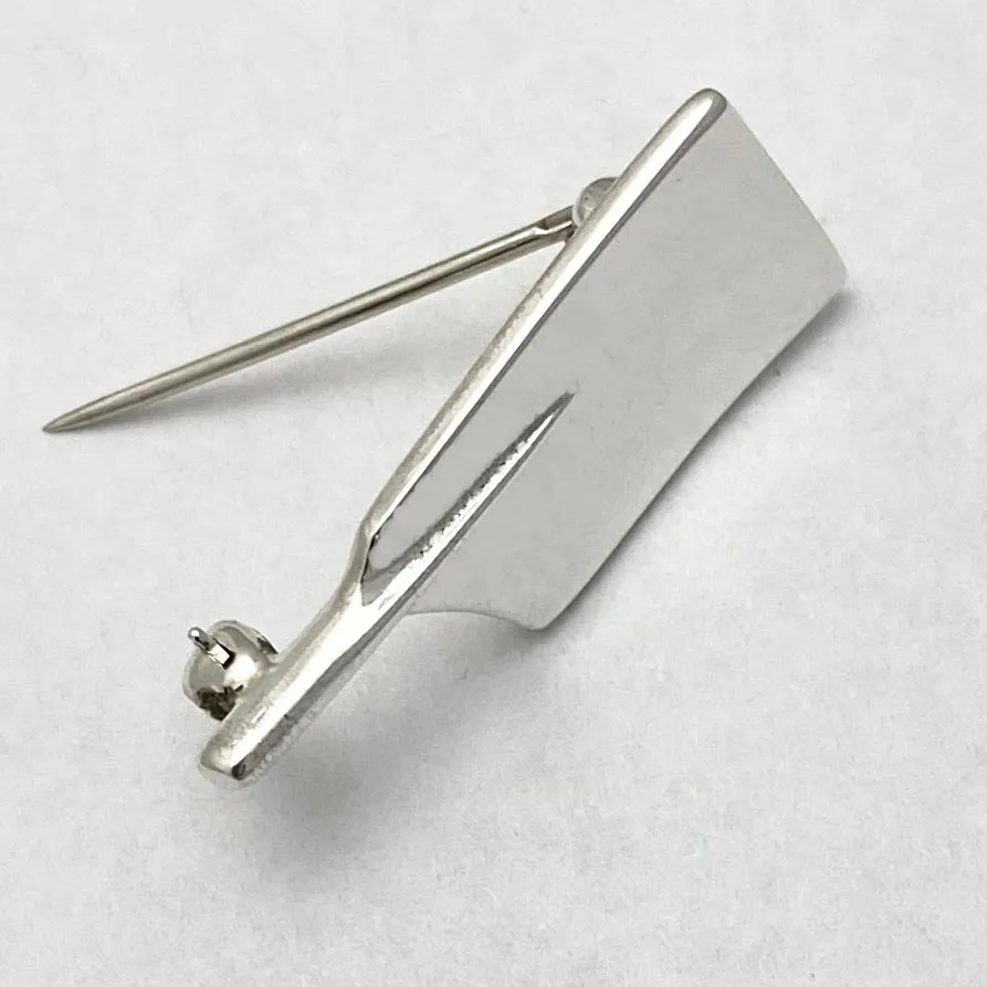 Large Hatchet Rowing Blade Brooch