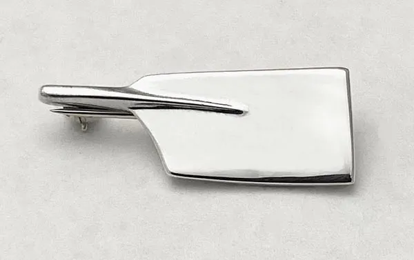 Large Hatchet Rowing Blade Brooch