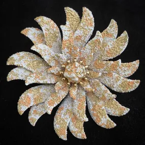Late 40s/ Early 50s Coro Flower Brooch