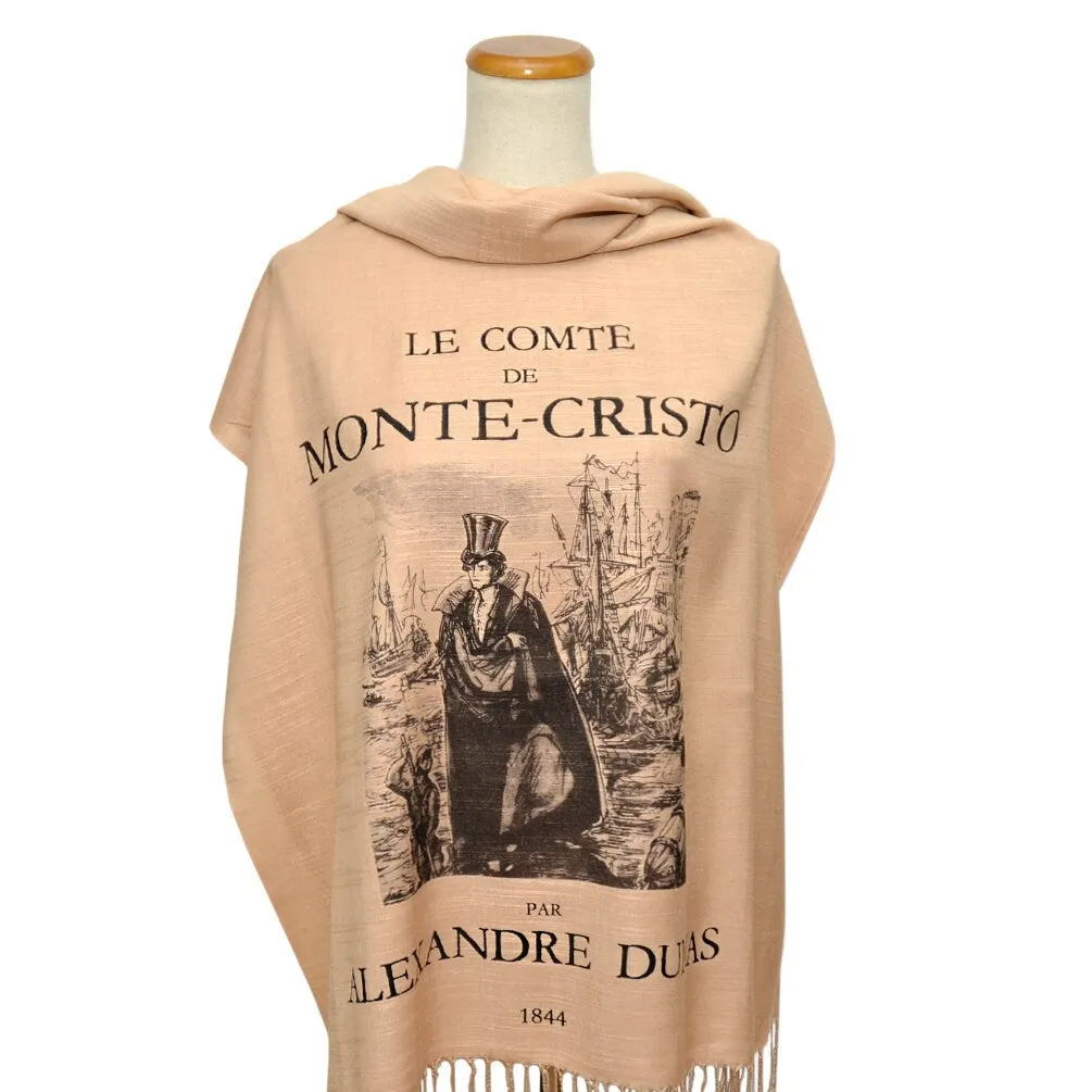Le Comte de Monte-Cristo (The Count of Monte Cristo) - French Version Shawl Scarf Wrap