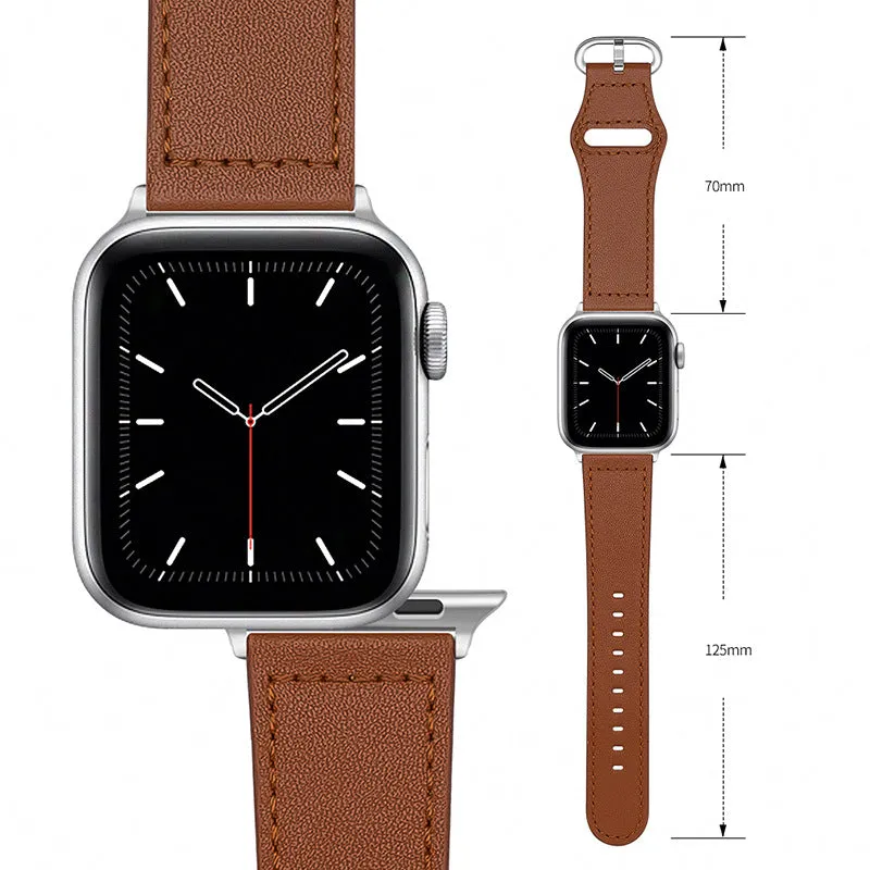 Leather strap for Apple Iwatch2/3/4/5/6/SE