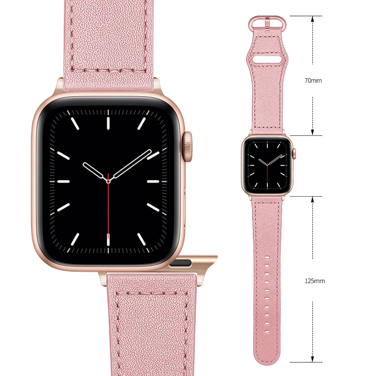 Leather strap for Apple Iwatch2/3/4/5/6/SE