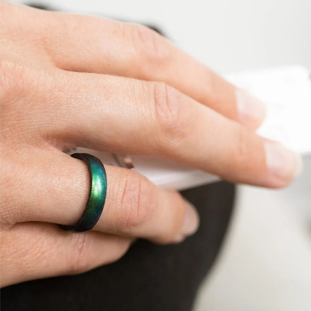 Legends Classic Thin Silicone Ring - Dragon
