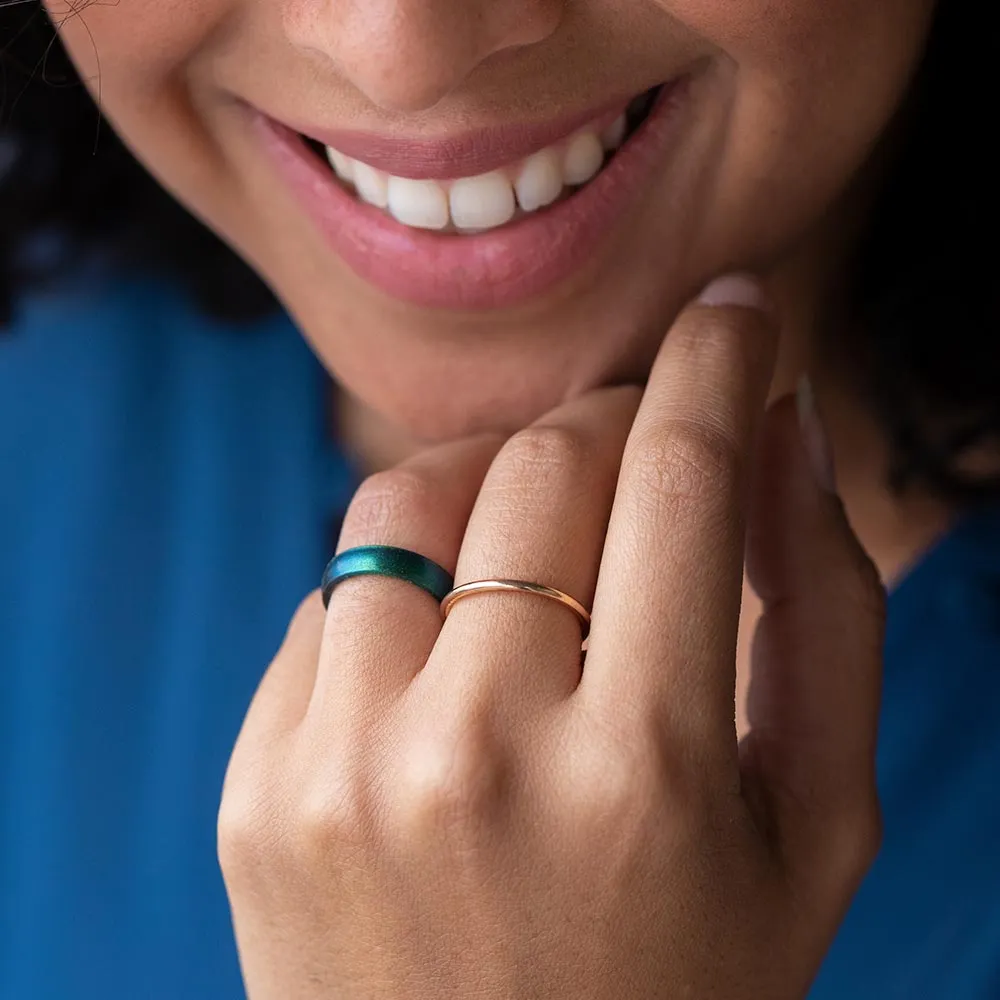 Legends Classic Thin Silicone Ring - Dragon