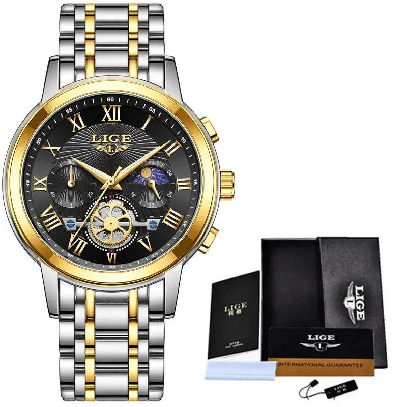 LIGE Luxury Women Watch