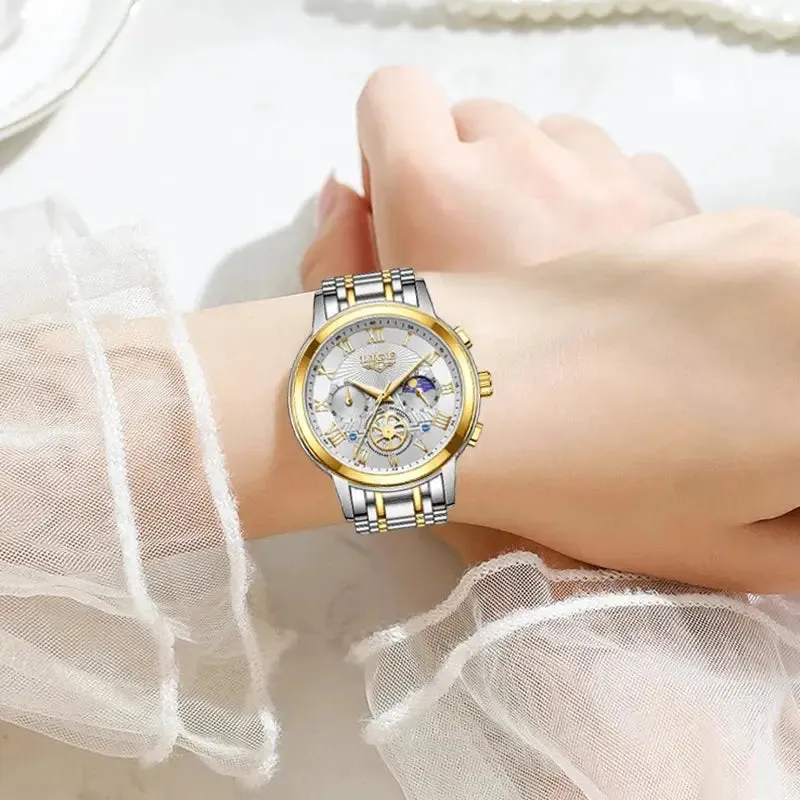 LIGE Luxury Women Watch