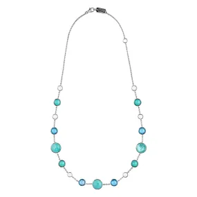 Lollitini Short Necklace in Sterling Silver