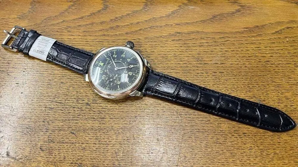 Longines Pocket Watch Converted Wristwatch 1889 Silver