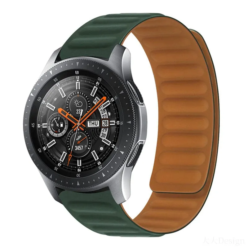 Magnetic Silicone Watch Straps Compatible with the Olympic 22mm Range