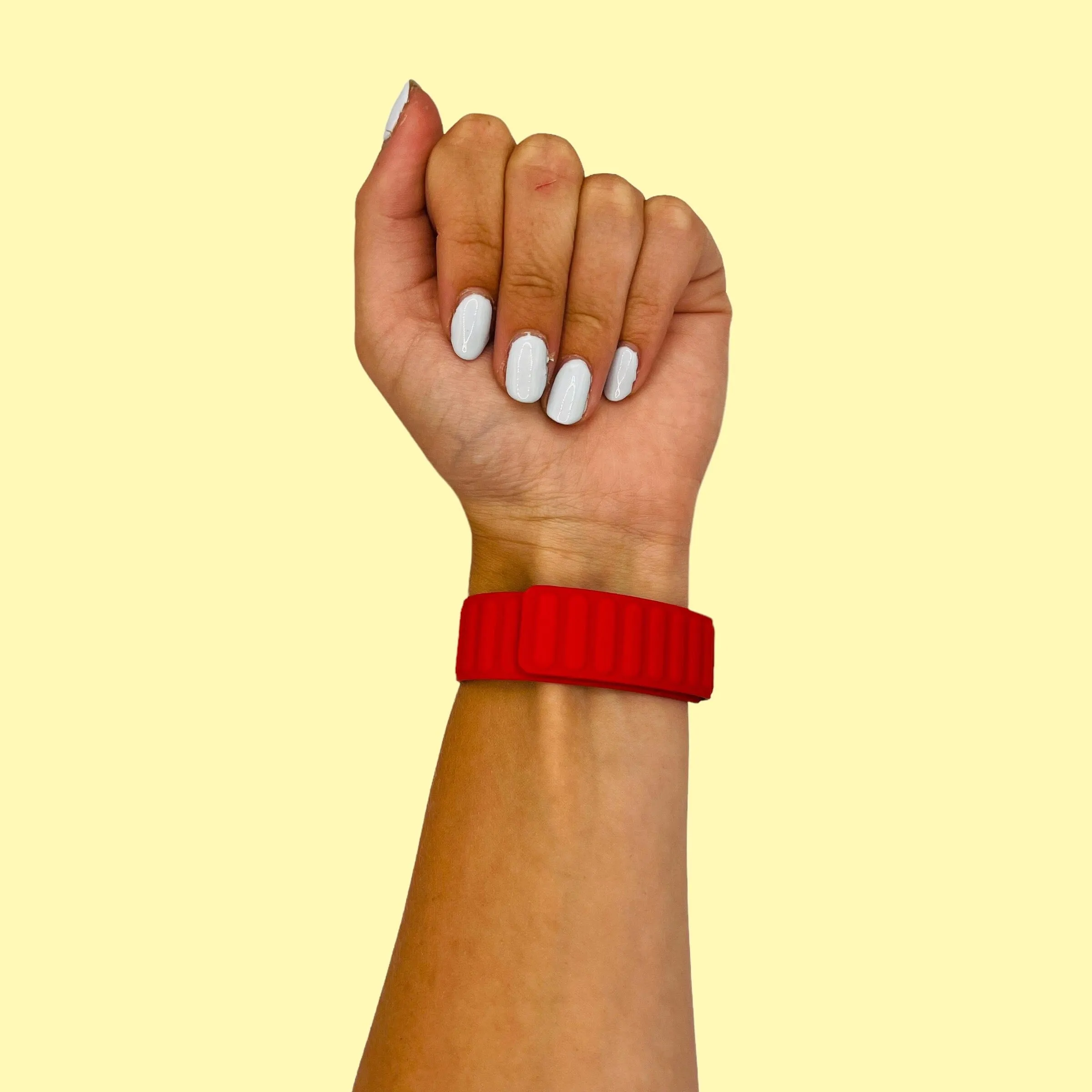 Magnetic Silicone Watch Straps Compatible with the Olympic 22mm Range