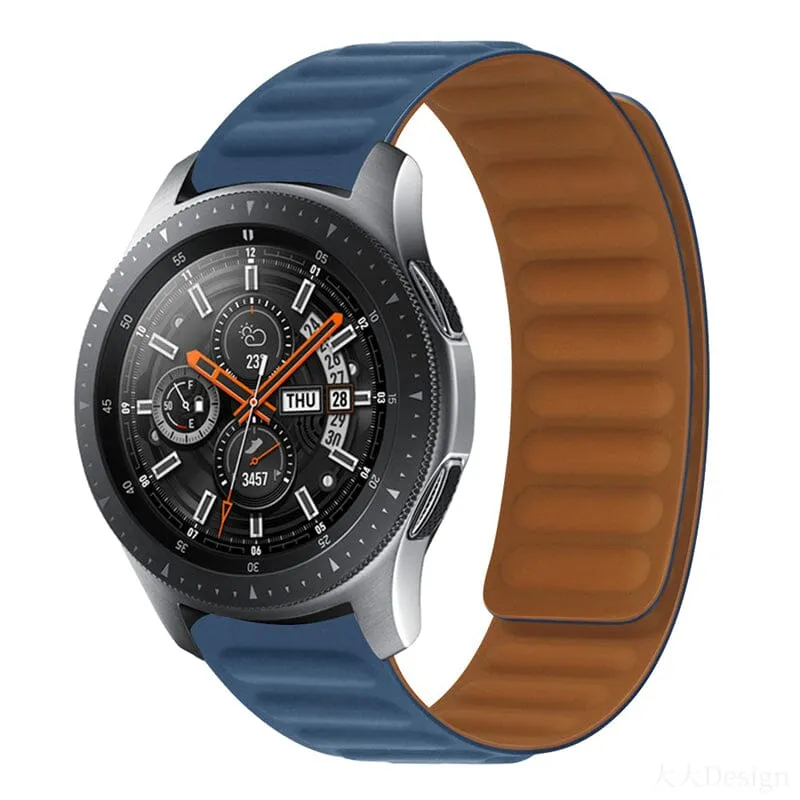 Magnetic Silicone Watch Straps Compatible with the Olympic 22mm Range