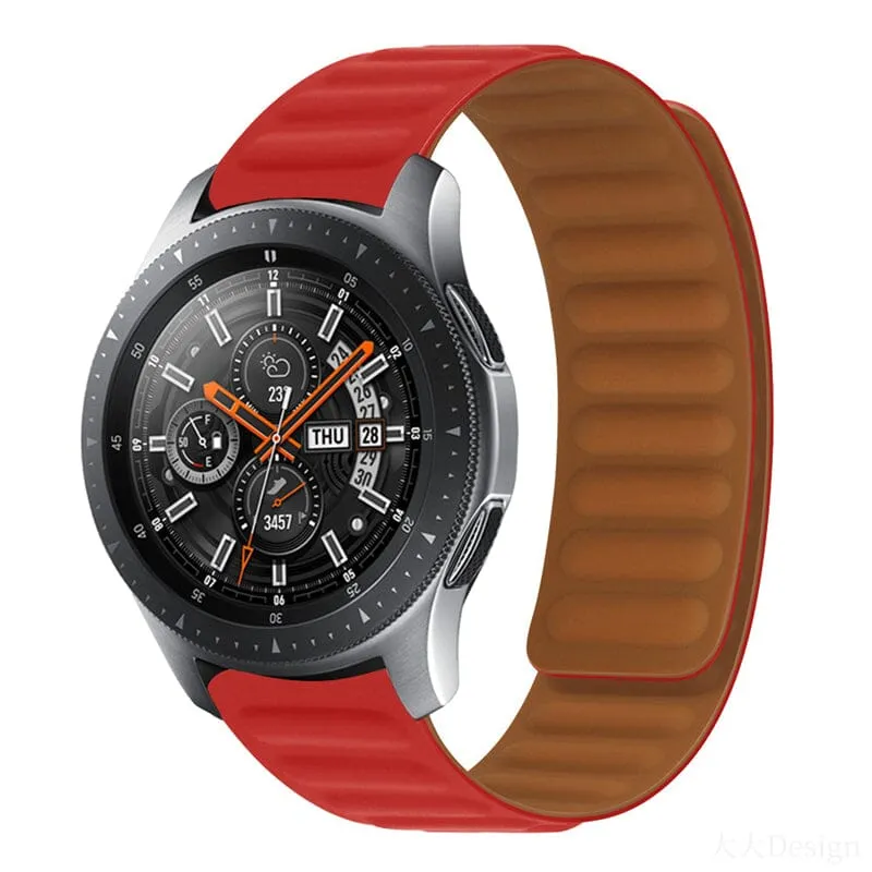 Magnetic Silicone Watch Straps Compatible with the Olympic 22mm Range