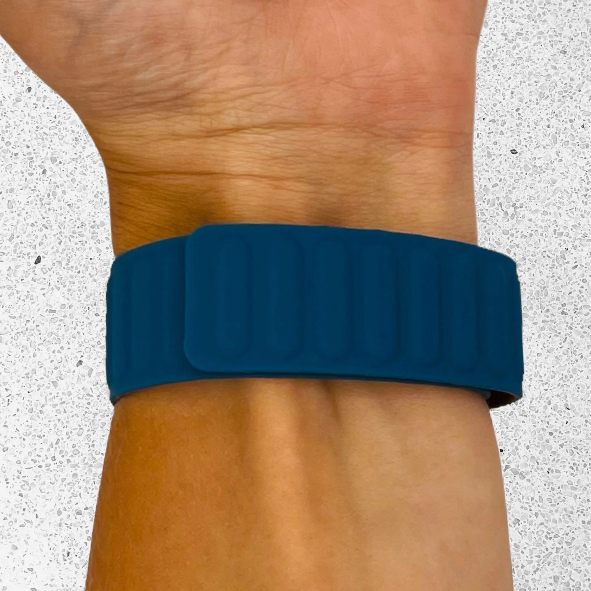 Magnetic Silicone Watch Straps Compatible with the Olympic 22mm Range
