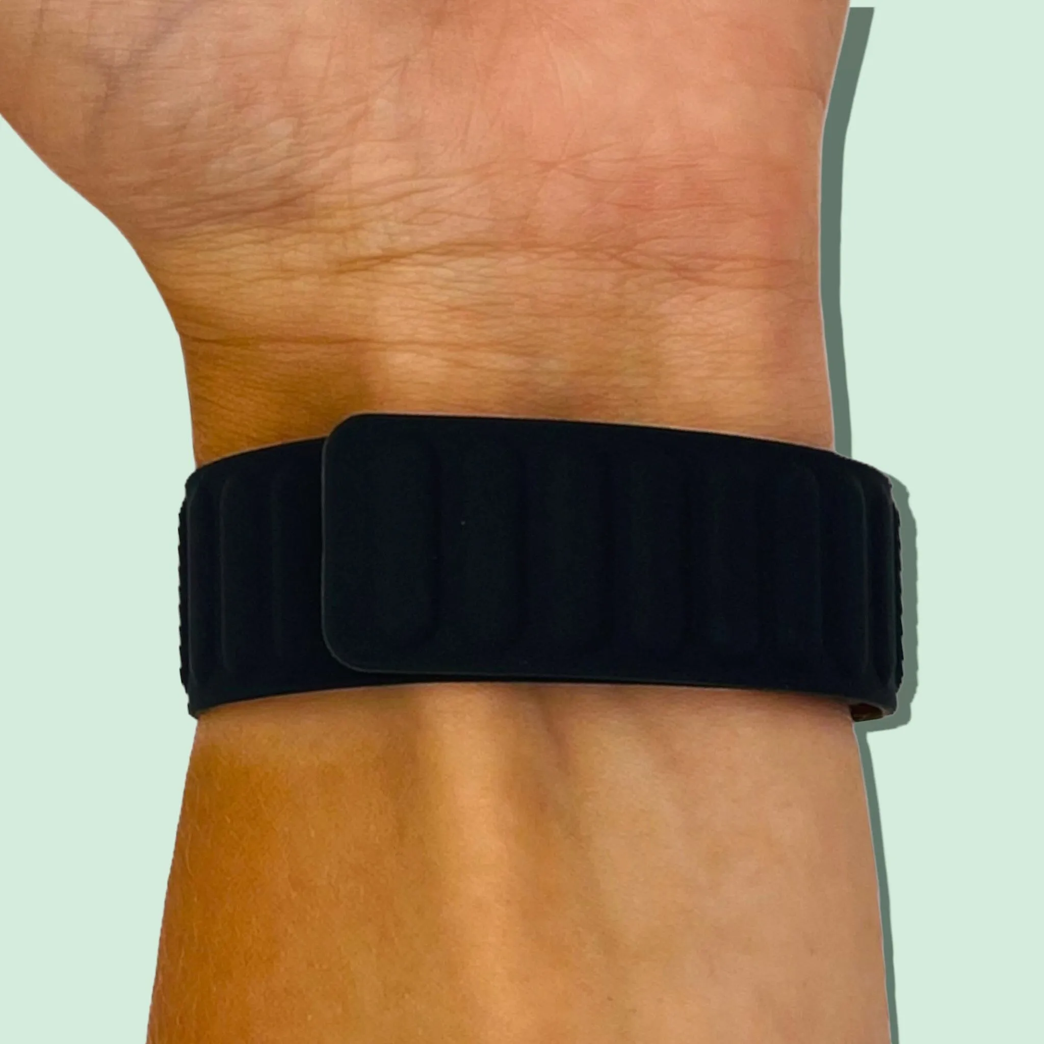 Magnetic Silicone Watch Straps Compatible with the Olympic 22mm Range