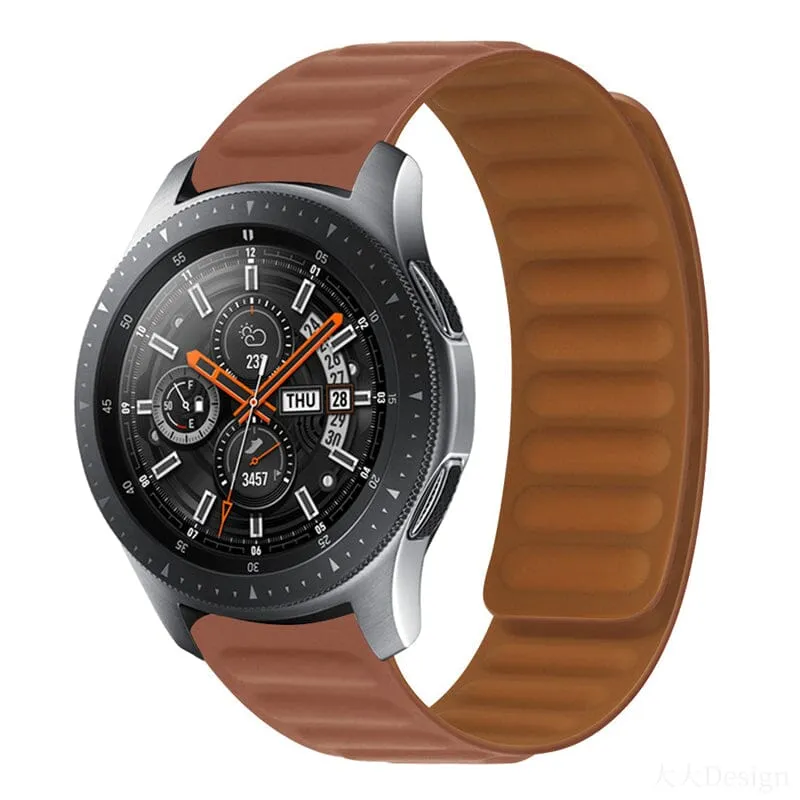 Magnetic Silicone Watch Straps Compatible with the Olympic 22mm Range
