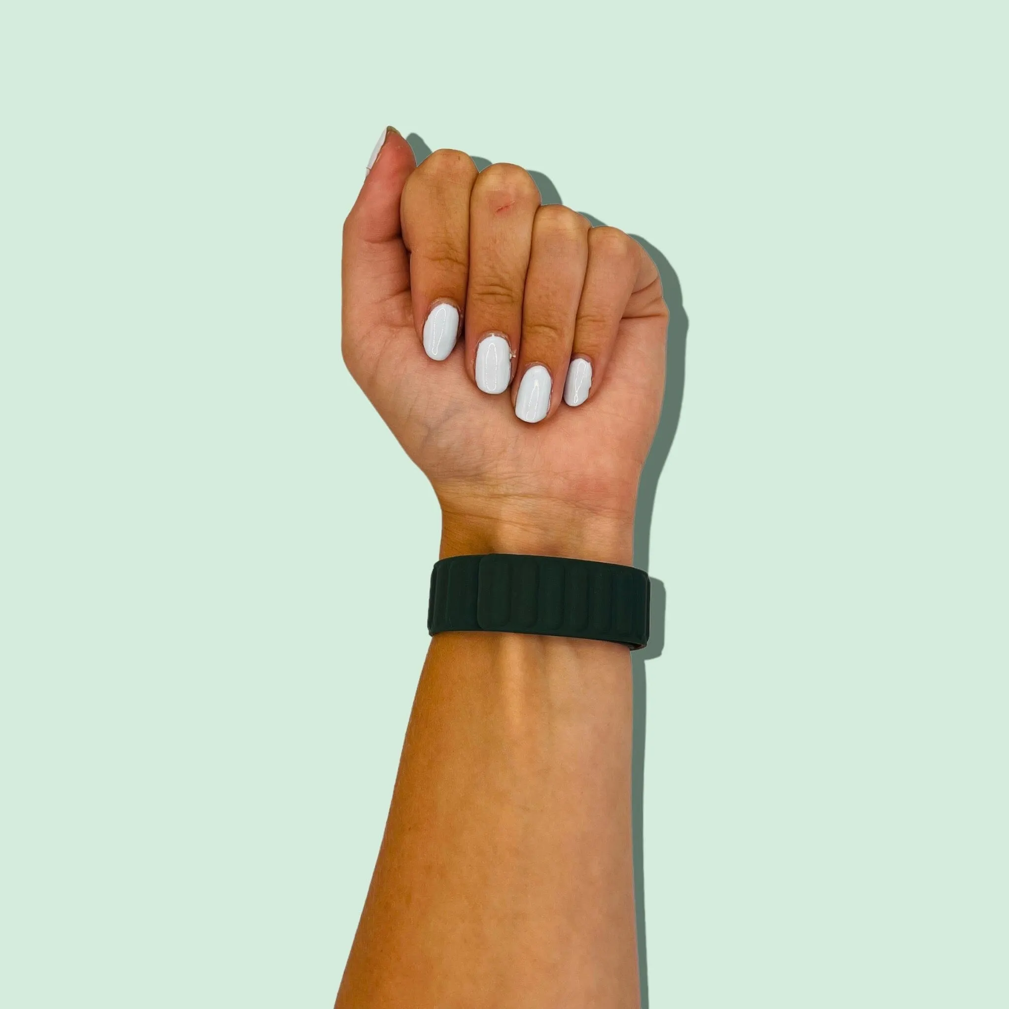 Magnetic Silicone Watch Straps Compatible with the Olympic 22mm Range