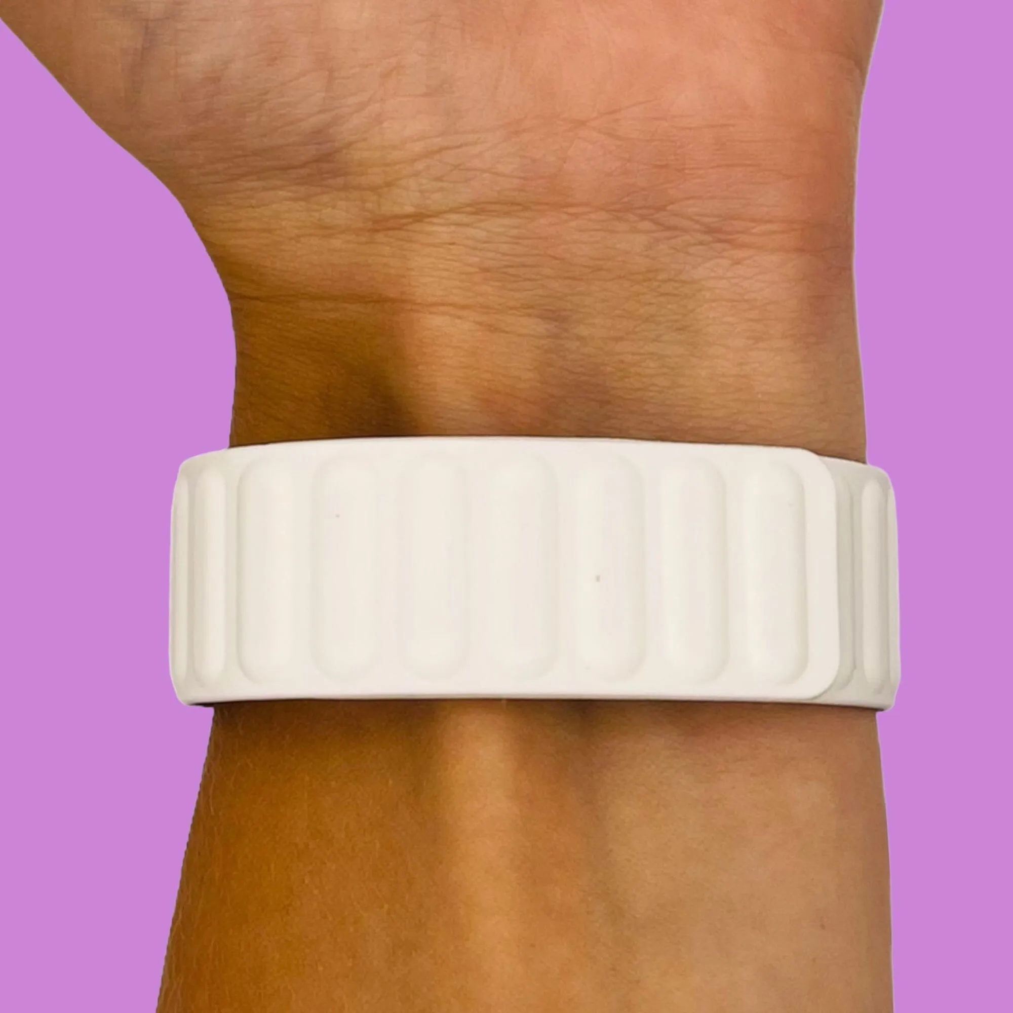 Magnetic Silicone Watch Straps Compatible with the Olympic 22mm Range