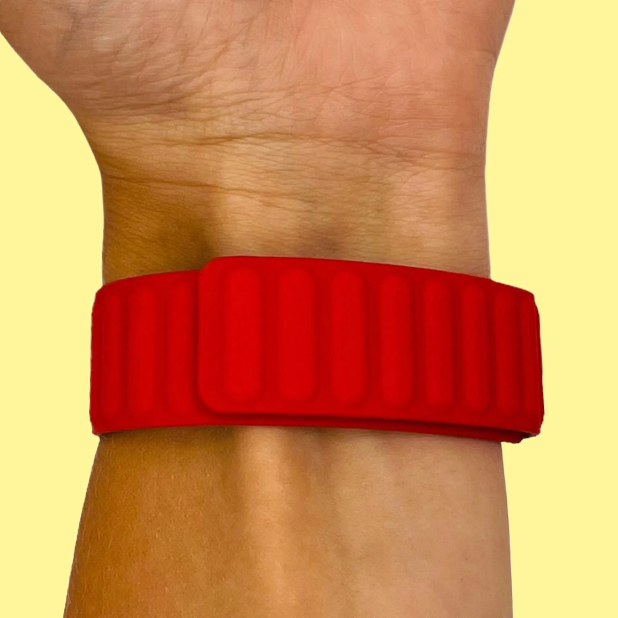 Magnetic Silicone Watch Straps Compatible with the Olympic 22mm Range