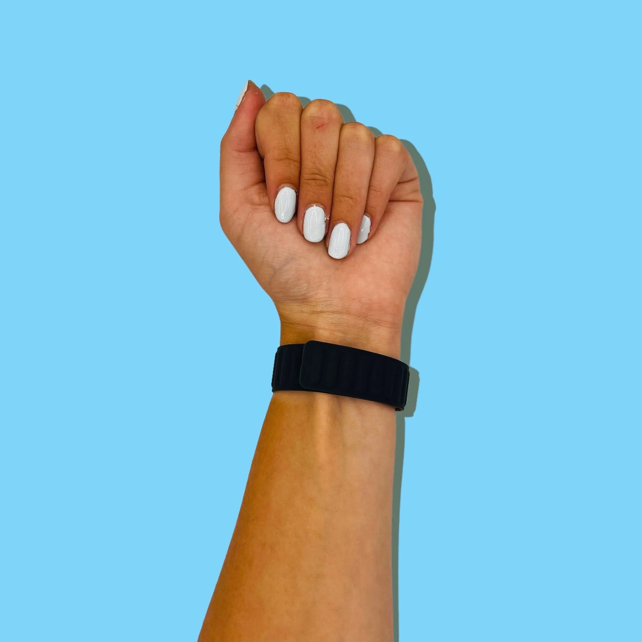 Magnetic Silicone Watch Straps Compatible with the Olympic 22mm Range