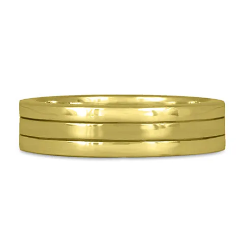 Marcello Wedding Ring in 18K Yellow or White Gold