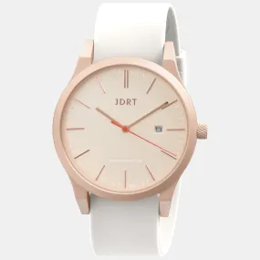 Matte Rose Gold / White