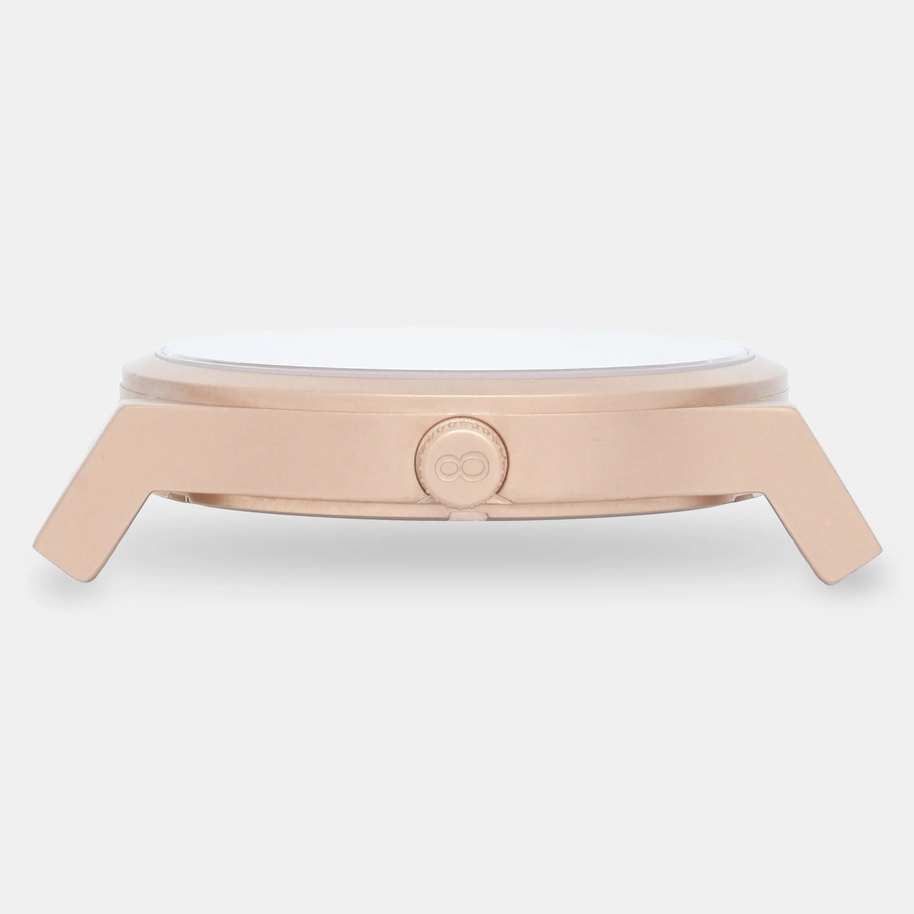 Matte Rose Gold / White