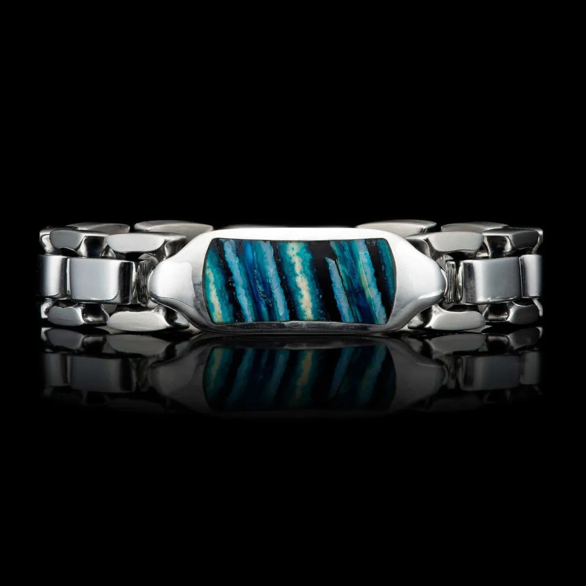 Men's Green Mammoth Identity Bracelet - BR24 MT GR