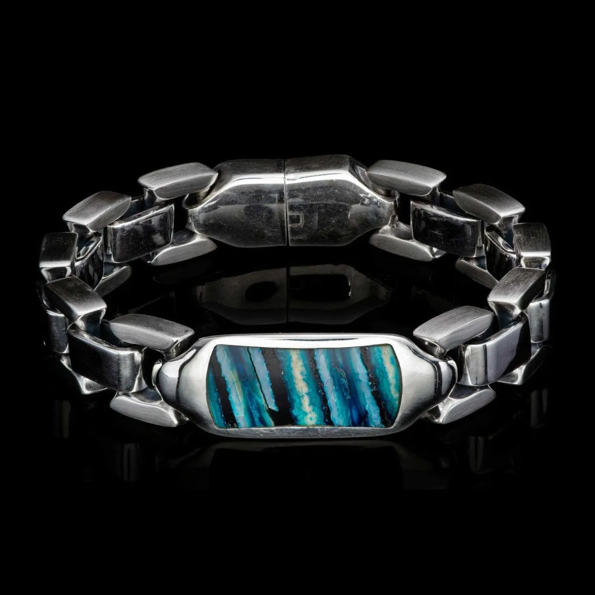 Men's Green Mammoth Identity Bracelet - BR24 MT GR