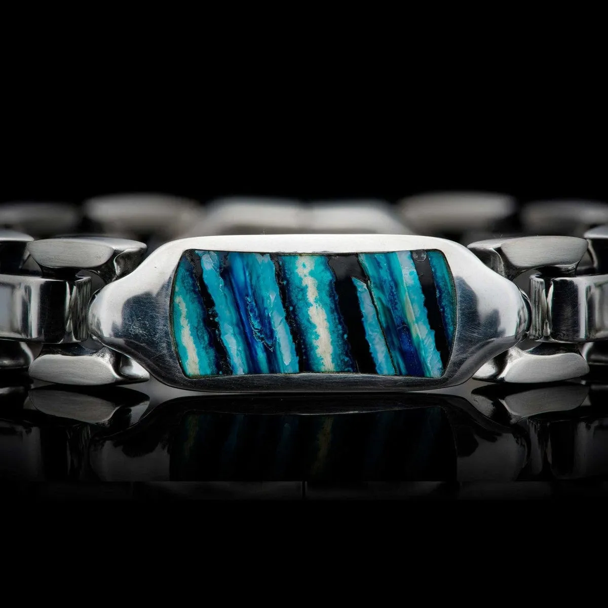 Men's Green Mammoth Identity Bracelet - BR24 MT GR