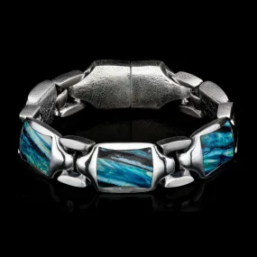 Men's Green Mammoth Retro Bracelet - BR13 MT GR